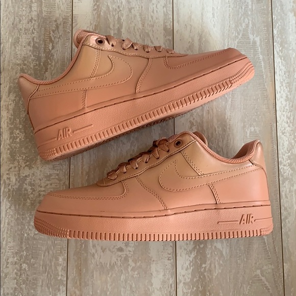nike force 1 rose gold